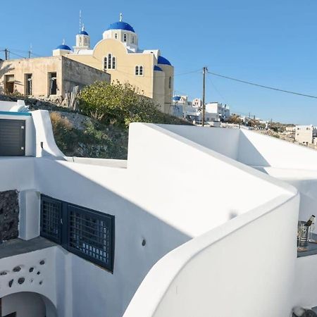 דירות סנטוריני Santorini Traditional Apt With Private Hot Tub מראה חיצוני תמונה