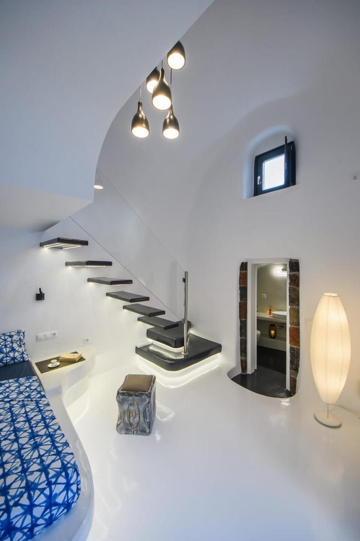 דירות סנטוריני Santorini Traditional Apt With Private Hot Tub מראה חיצוני תמונה